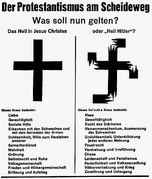 Wahlplakat 1932. Quelle: „Der Religiöse Sozialist“ vom 26.6.1932.